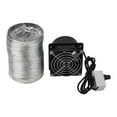 thumbnail image 6 of Dreamhall Smoke Absorbers Fume Extractors Fan Pipe Duct Exhuast Fan Usb Adjustable Speed Welding Fume Absorbers Smoke-Generating Tool,Fan plus 3 m pipe, 6 of 9