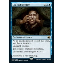 MtG Innistrad: Midnight Hunt Rare Grafted Identity #57