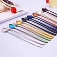 thumbnail image 4 of Stainless Steel Tea Ice Cream Coffee Dessert Fruit Fork Kitchen Supplies Tableware Stir Spoon GOLD FORK, 4 of 8