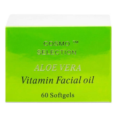 Cosmo Selection Aloe Vera Vitamin-E Skin Oil 60 Softgels