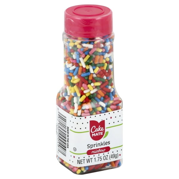 Cake Mate Rainbow Sprinkle 1.75 oz