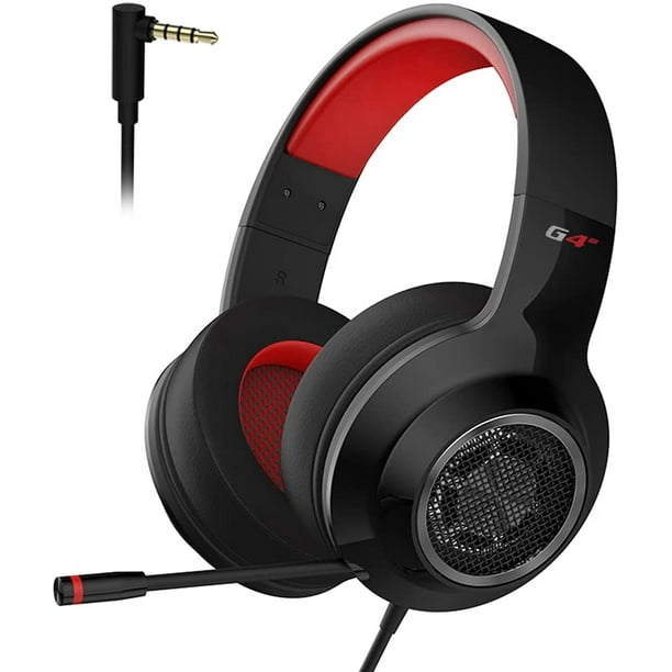 Edifier G4 Se Gaming Headset For Ps4 Pc Xbox One Controller Laptop Mac Over Ear Stereo Bass Soft Memory Earmuffs Walmart Com