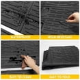 thumbnail image 3 of JTYZSM Cargo Mats with Net for 2021-2025 Jeep Wrangler JL Unlimited 4XE Accessories All Weather Protection Rear Seat Back Cover T, 3 of 7