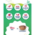thumbnail image 4 of Gominolas de hierro SUNNY SAM para niños y adolescentes con 10 mg de hierro y vitamina C, 4 of 7