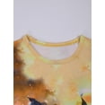 thumbnail image 4 of WIBACKER 2-Piece Summer Pajamas for Kids Boys Dinosaur Short Sleeves Tee and Shorts Toddler Cool PJs Set Size 3-12Y, 4 of 10