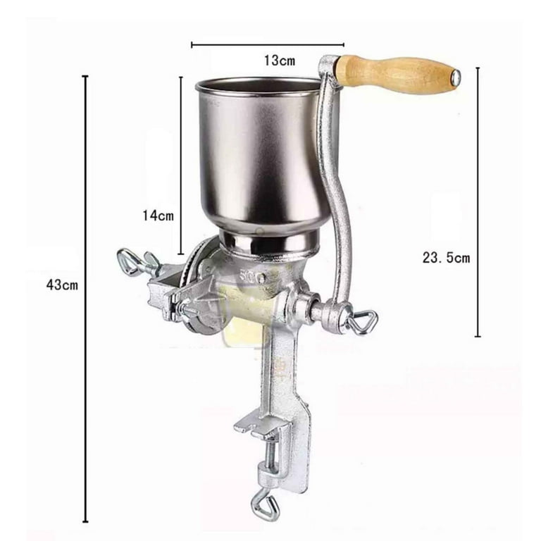 Zimtown Manual Hand Grain Grinder Mill for Corn Wheat Grain
