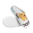thumbnail image 3 of Kdxio Cute Dog In Bathtub1 Women's Men's Slippers Plush Slip-On House Slipper for Winter Indoor Soft Cushion Non-slip Fluffy Slides Slippers-39/40, 3 of 7