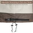 thumbnail image 6 of IC ICLOVER Air Conditioner Cover for Outside Units Waterproof Outdoor AC Cover for Winter (34"x34"x31") - Beige, 6 of 8