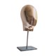 thumbnail image 2 of Modelo de cabeza de maniquí, soporte para peluca, Base de mármol versátil y estable, altura de 41,5 cm para el hogar, salón, centro comercial, gorras Oro, 2 of 10