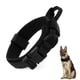thumbnail image 1 of Collar para perros grandes Unique Bargains, collar ajustable de alta resistencia con asa, collar táctico para perros, collar de alta resistencia para perros, negro XL, 1 of 7