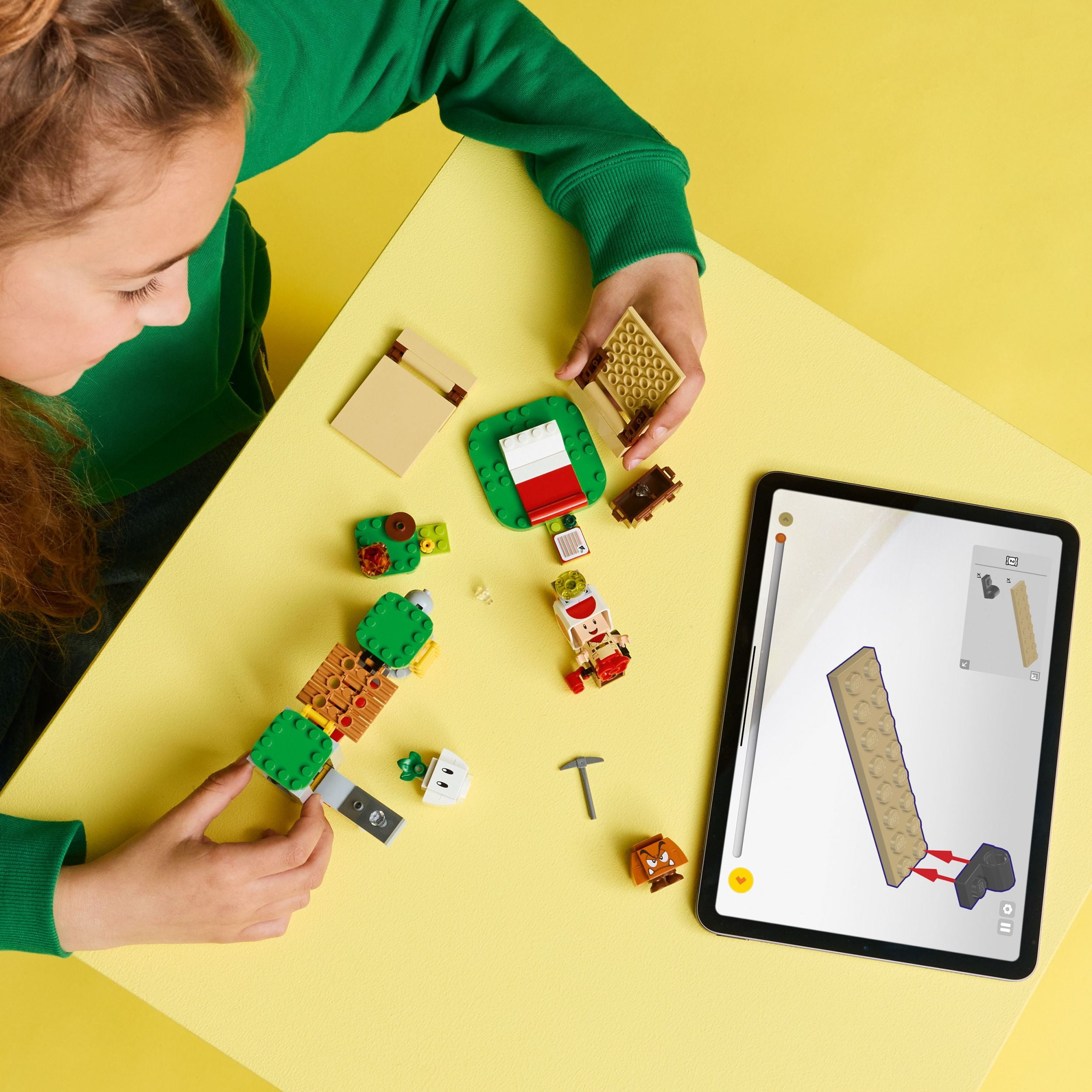 LEGO Super Mario Captain Toad’s Camp Building Toy - Pretend Play Set for Kids, Ages 6+ - Building Blocks for Boys & Girls W/Toad, Goomba, & Turnip Toy Figures - Gift Idea for Birthdays - 72040, LEGO Captain Toad's Cam 72040