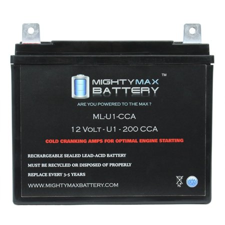 ML-U1 12V 200CCA Battery for Roper 63 Riding Lawn Tractor ...