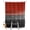 Black Red, variant on Split Shower Curtain for Transfer Bench, Red Gray Black Fabric Shower Curtains for Bathroom, Vintage Country Gradient Wooden Grain Tub Sliding Transfer Bench Waterproof Bath Curtains 72"x78"