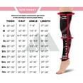 thumbnail image 4 of Mojo Thigh High for Women and Men (3 Pairs) 20-30 mmHg with Grip Top - Pink, Large, 4 of 5