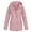 03# Pink, variant on DENGDENG Womens Rain Jacket Plus Size Waterproof Windbreaker Rain Coat Hooded Lightweight Jackets Outdoor Trench Raincoats with Hood Navy XL