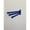 Blue, variant on Outdoor LampWM6-WHT Wall Mount 6 Bar Towel Rack, White