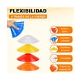 thumbnail image 5 of Kit 50 Platos De Entrenamiento Deportivo Belug Porta Platos multicolor, 5 of 5