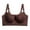 Purple, variant on ZSQDM Bras for Women Shapedly Bra Shapedly Back Smoothing Bra Hide Back Full Back Coverage Deep Cup Bra Brown 34B