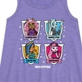 thumbnail image 2 of Monster High - Character Grid - Toddler and Youth Girls A-line Dress, 2 of 4