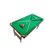 RACK Crux 55 in Folding Billiard/Pool Table (Green)