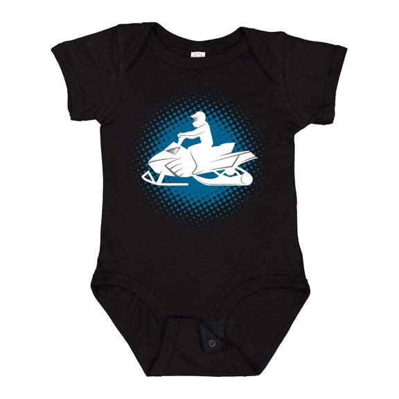 Inktastic Snowmobile Winter Extreme Sports Boys Baby Bodysuit