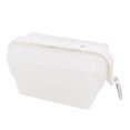thumbnail image 1 of Contenedor de almacenamiento de alimentos de silicona para guardar frescos, bolsa de sellado, horno microondas, refrigerador, organizador de alimentos sin Bpa, translúcido Feliz Sencillez, 1 of 5