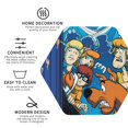 thumbnail image 4 of Saiise 4 Pcs Leather Coasters for Drinks Coaster Sets Drink Table Cup Coasters for Living Room Kitchen Coffee Decor,Scooby-Doo, 4 of 8