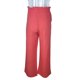 thumbnail image 1 of Pantalones de pierna ancha pantalones casuales de lino con cordón de tiro alto para mujer color puro para la oficina ANGGREK  Otros, 1 of 3