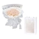 thumbnail image 5 of Ramo de flores DIY, ramo de flores artesanal con papel de regalo, set para hacer flores, rosas Rosa 21 piezas, 5 of 7