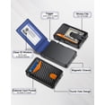thumbnail image 3 of Billetera ZALVEX minimalista para hombre con clip para billetes y bloqueo RFID, 3 of 8