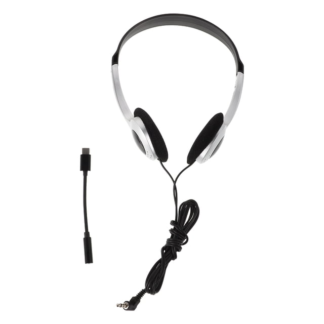 MOVTOTOP On Ear Headphones For Students And Kids For Classroom And Library Use Retro Wired Headphone For Computers Phones Tablets