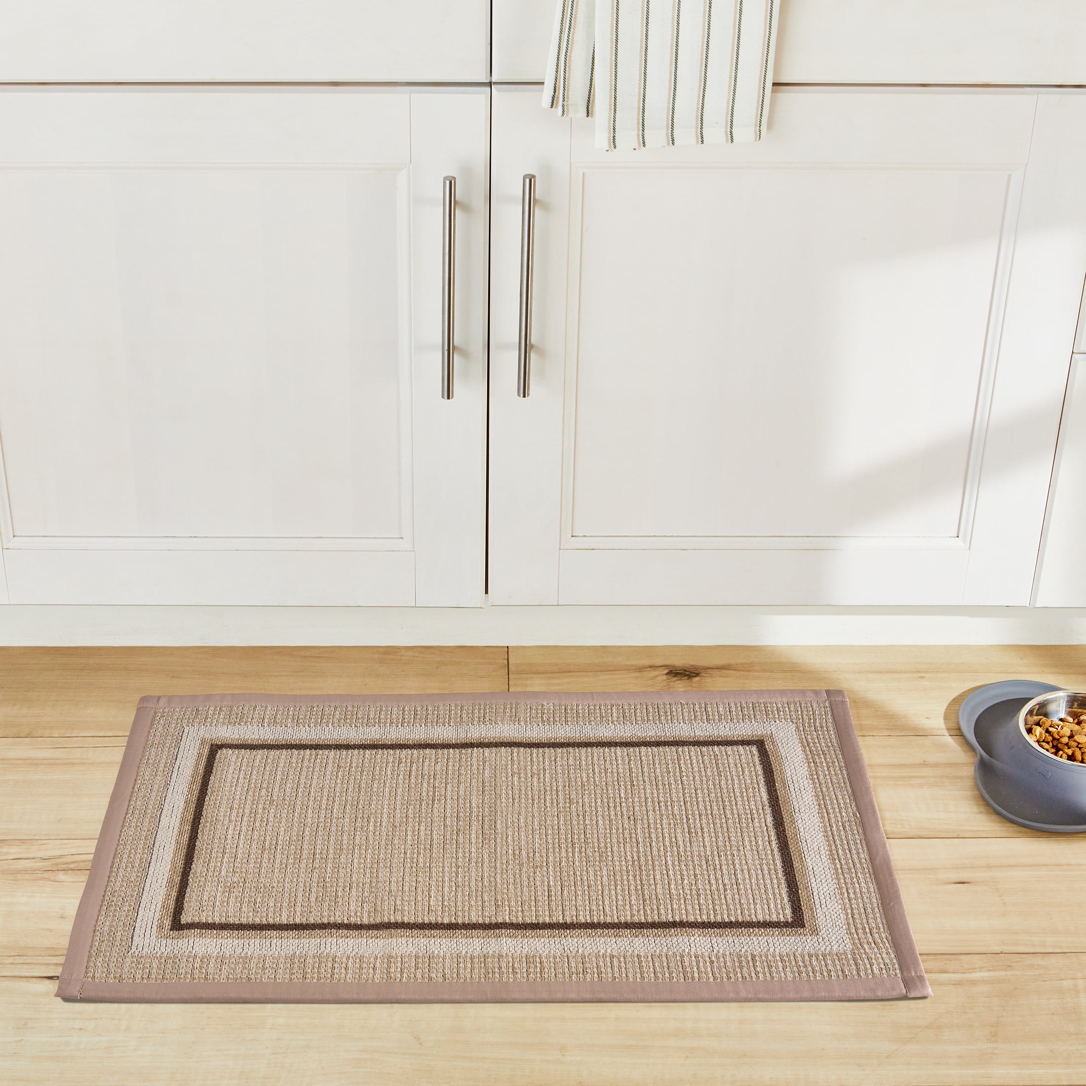 Better Homes & Gardens Courtney Brown Tapestry 20” x 34” Kitchen Rug