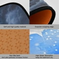 thumbnail image 2 of Moon in Clouds Kitchen Mats Set 2 Piece Non Slip Floor Foam Rugs Cushioned Soft Waterproof Carpet Runner for Dining Room Bathroom Laundry, 2 of 7
