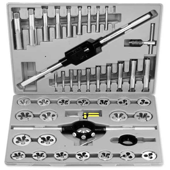 45 Piece Large Standard Tap & Die Tool Set