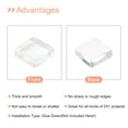thumbnail image 4 of Uxcell Micro Glass Tiny Mini Mosaic Tile White 110 Pack, 4 of 6