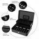 thumbnail image 2 of Caja Registradora de Metal con Cerradura de Llave - Caja Organizadora de Dinero Portátil Tiendas de Conveniencia Tienda Minorista Negro, 2 of 6
