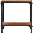 thumbnail image 3 of Serta Overland Side Table Wood and Black Metal, 3 of 11