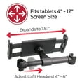 thumbnail image 5 of Monster Universal Backseat Headrest Tablet Mount - Keep Passengers Entertained on the Go!, 5 of 7