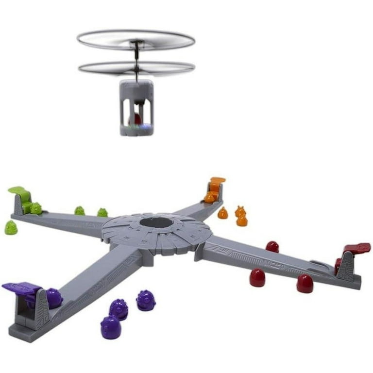 Drone Home Board Game Launch Pad Flying Toy Alien Space Themed PlayMonster