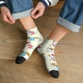 thumbnail image 3 of Naloa Cute Bull Dog Ankle Socks for Women Non Slip Socks No Show Socks Classic Low Cut Casual Socks Casual Socks, 3 of 7