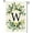 X, variant on Monogram Letter W Floral Garden Flag 12x18 Inch Double Sided Outside, Family Last Name Initial Yard Outdoor Decoration
