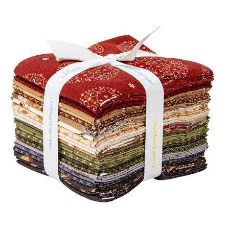 Riley Blake - Sewing Your Oats Fat Quarter Bundle by Karen Walker 24 pcs