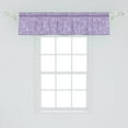 thumbnail image 2 of Ambesonne Lilac Window Valance, Romantic Syringa Garden, 54" X 12", Lilac, 2 of 3