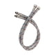 thumbnail image 1 of 2x conector de grifo manguera de suministro , duradera, acero inoxidable de 60cm para grifo de lavabo de baño de 9/16'', 1 of 7