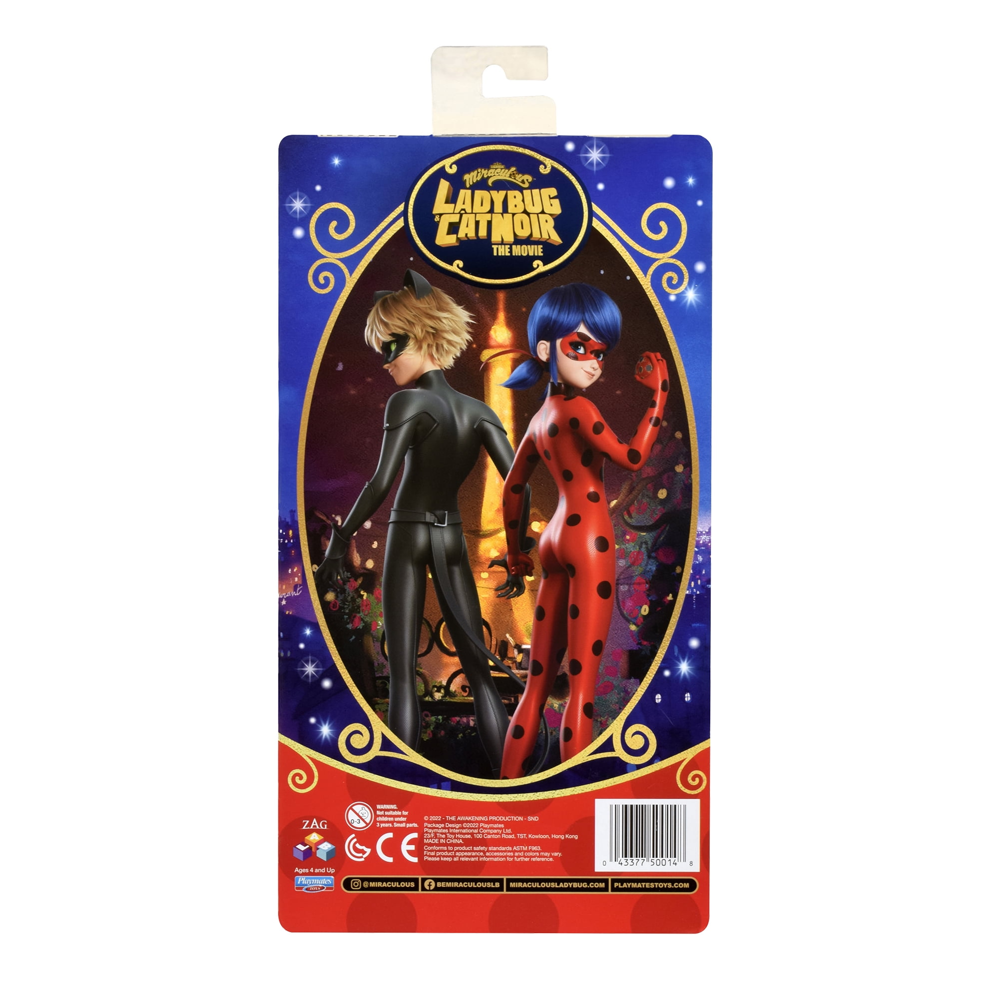 Miraculous Ladybug Cat Noir Movie Fashion Doll Movie Ladybug Fashion Doll 10.5 Fashion Doll with Movie Accessory
