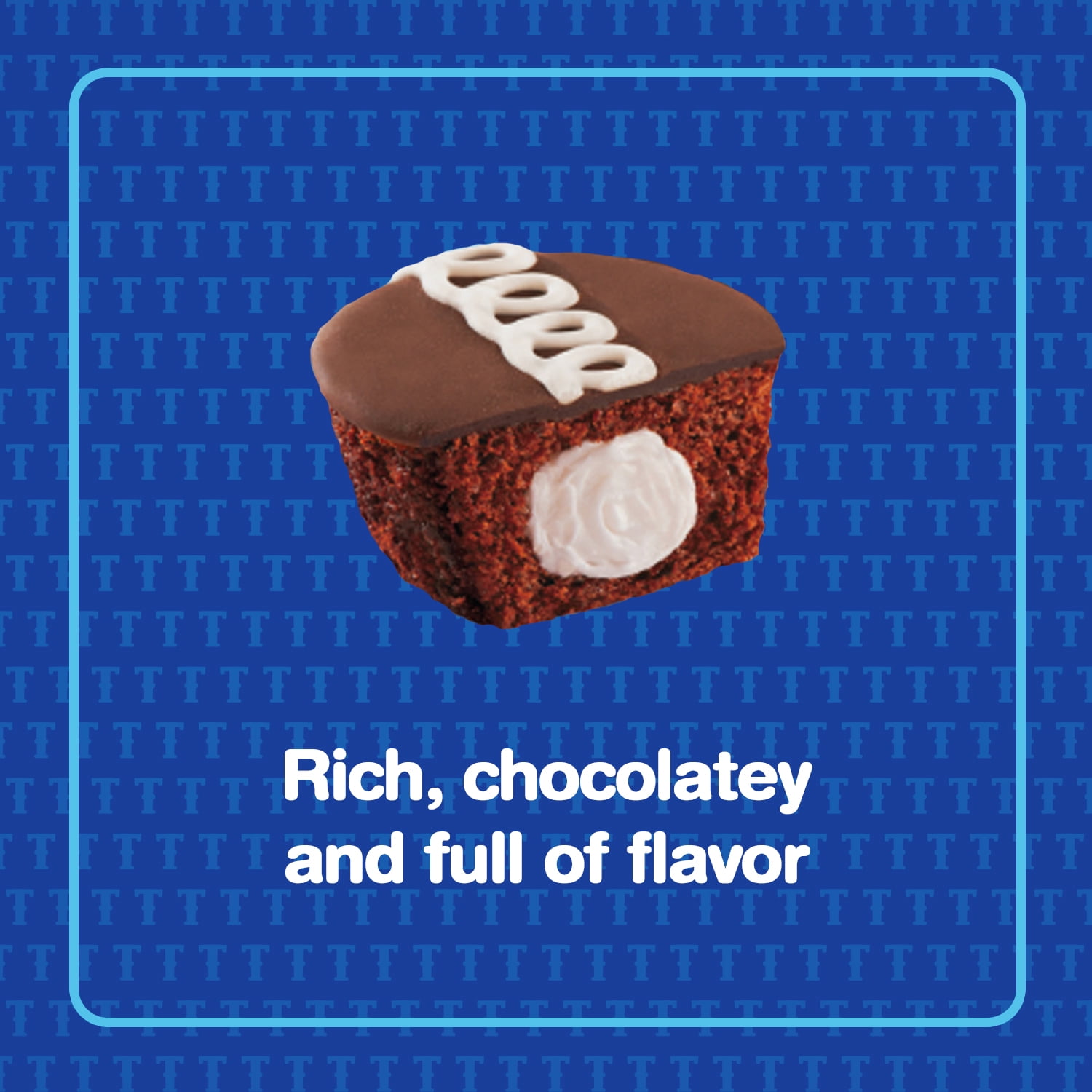 Tastykake Swirly Chocolate Cupkakes, 2 Creme Filled Chocolate Cupcakes
