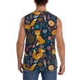 thumbnail image 4 of Disketp Colorful Fox Sleeveless Tshirts For Men, Muscle Shirts For Men Dry Fit Tank Top-Xx-Large, 4 of 8