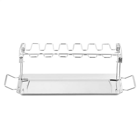 AITOCO Chicken Leg Hanger Chicken Roasting Rack Stand Holder Stainless Steel Foldable Bbq Tools for Preparation Cooking Barbecue Outdoor Camping Backyard Picnic superior