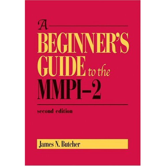 Pre-Owned A Beginner's Guide to the MMPI-2, 9781591471462, 159147146X, Hardcover, 2 edition