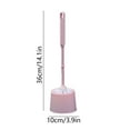 thumbnail image 5 of Fufafayo under $5 Toilet Plunger and Brush Set, Toilet Plunger and Bowl Brush Combo, Toilet Brush Holders, Floor Standing/Wall Mounted, Comfortable Handle, Soft Bristles, for Bathroom Cleaning, 5 of 9